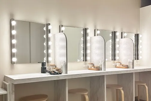 女性を想って設計されたパウダールーム