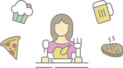 脂質や糖質を摂りすぎたり、お酒を飲んだ翌日の対処法