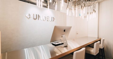 UNDEUX銀座スタジオのカウンターの画像