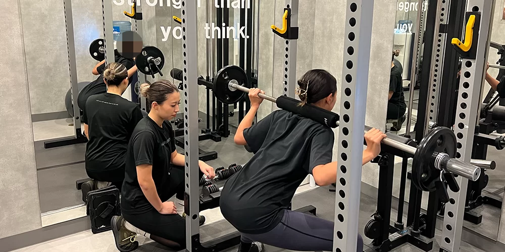 トレーニングの様子