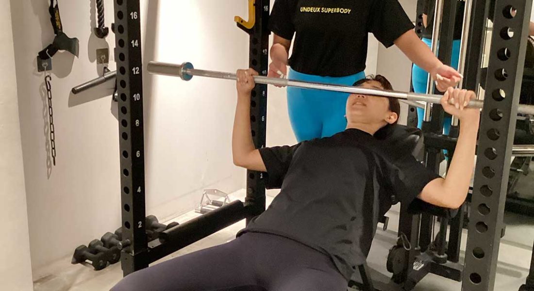 トレーニングの様子